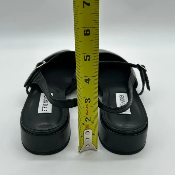 Steve Madden Christyy Black Slingback Mary Jane Flats Women’s Size 7 NWB - Picture 7 of 9